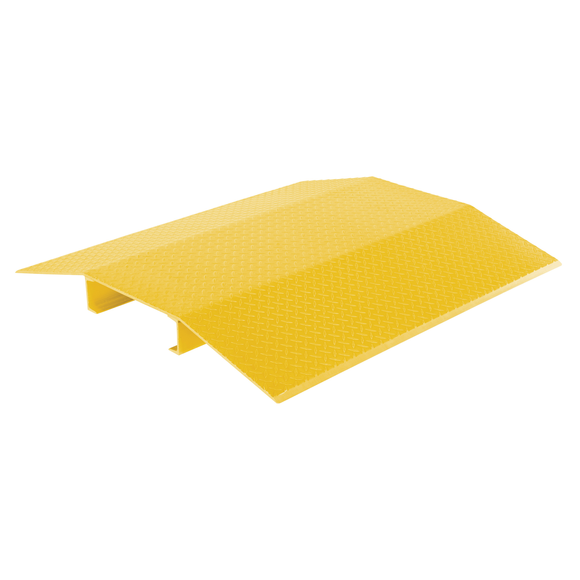 Vestil Fabricated Aluminum Hose and Cable Crossovers 48 In. x 44 In. 2000 Lb. Capacity Yellow